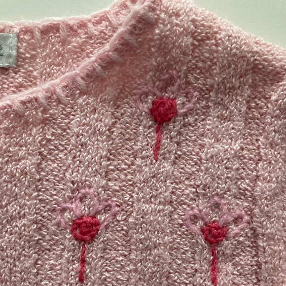🇨🇦 Deux par Deux 2T acrylic knit cardigan - Picture 5 of 10